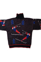 Vintage Ski 80s Turtleneck Sweater