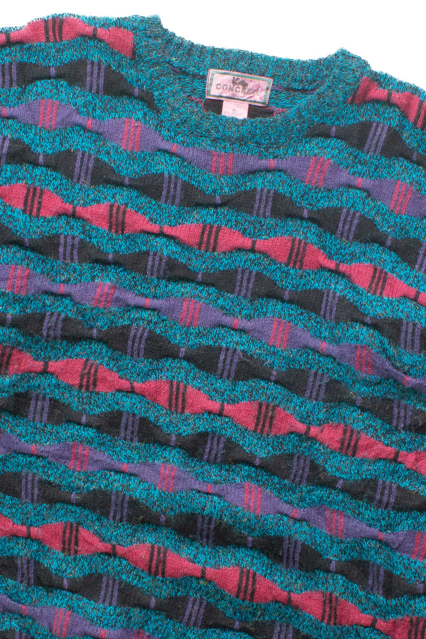 Vintage Concrete Mix 80s Sweater 4365