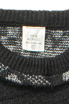 Vintage Black 80s Sweater 4367