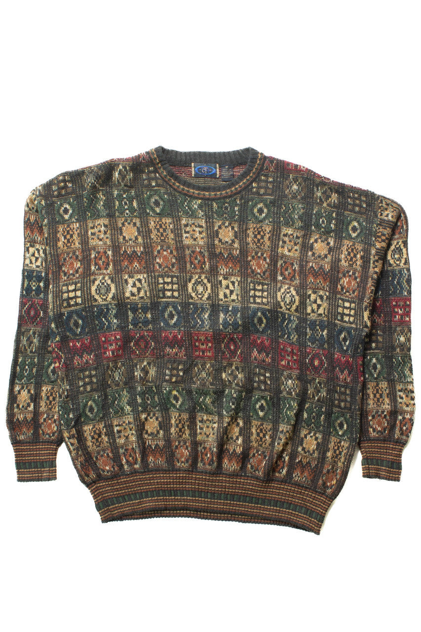 Vintage Tiles 80s Sweater 4371