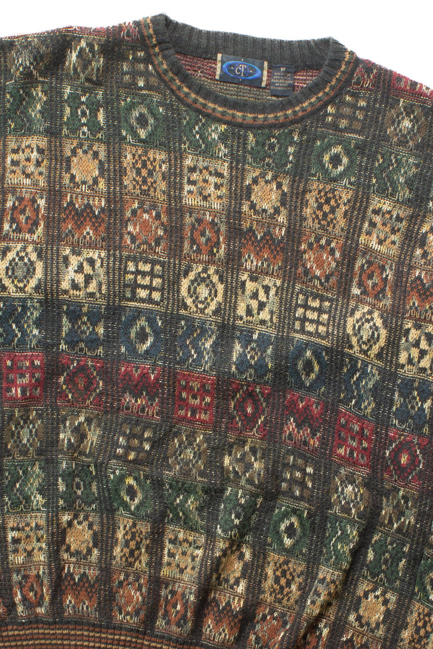 Vintage Tiles 80s Sweater 4371