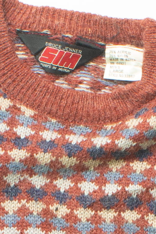 Vintage Sports In Motion 80s Sweater 4374