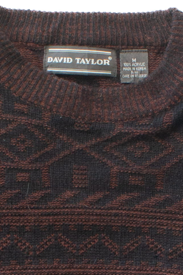 Vintage David Taylor 80s Sweater 4386
