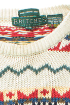Vintage Britches Hand Knit 80s Sweater 4405