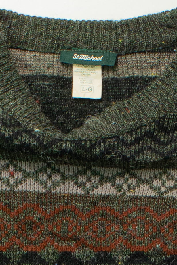 Vintage St. Michael 80s Sweater 4407