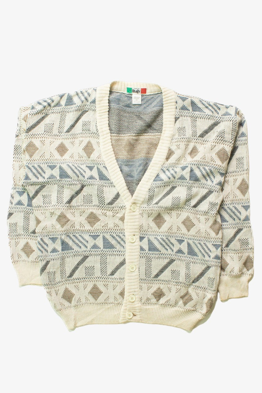 Vintage Made In Italy 80s Cardigan 4412