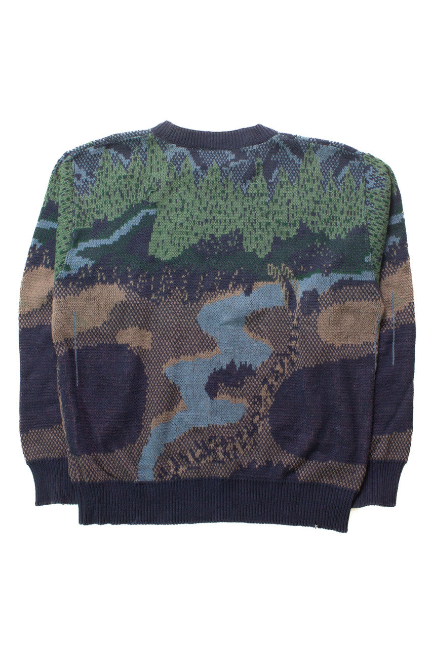 Vintage Golf Graphic 80s Sweater 4414