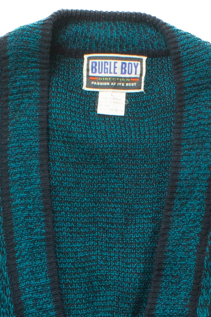 Vintage Bugle Boy 80s Cardigan 4415