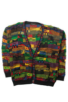 Vintage Protege Collection Coogi Style 80s Cardigan 4419