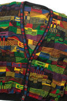 Vintage Protege Collection Coogi Style 80s Cardigan 4419