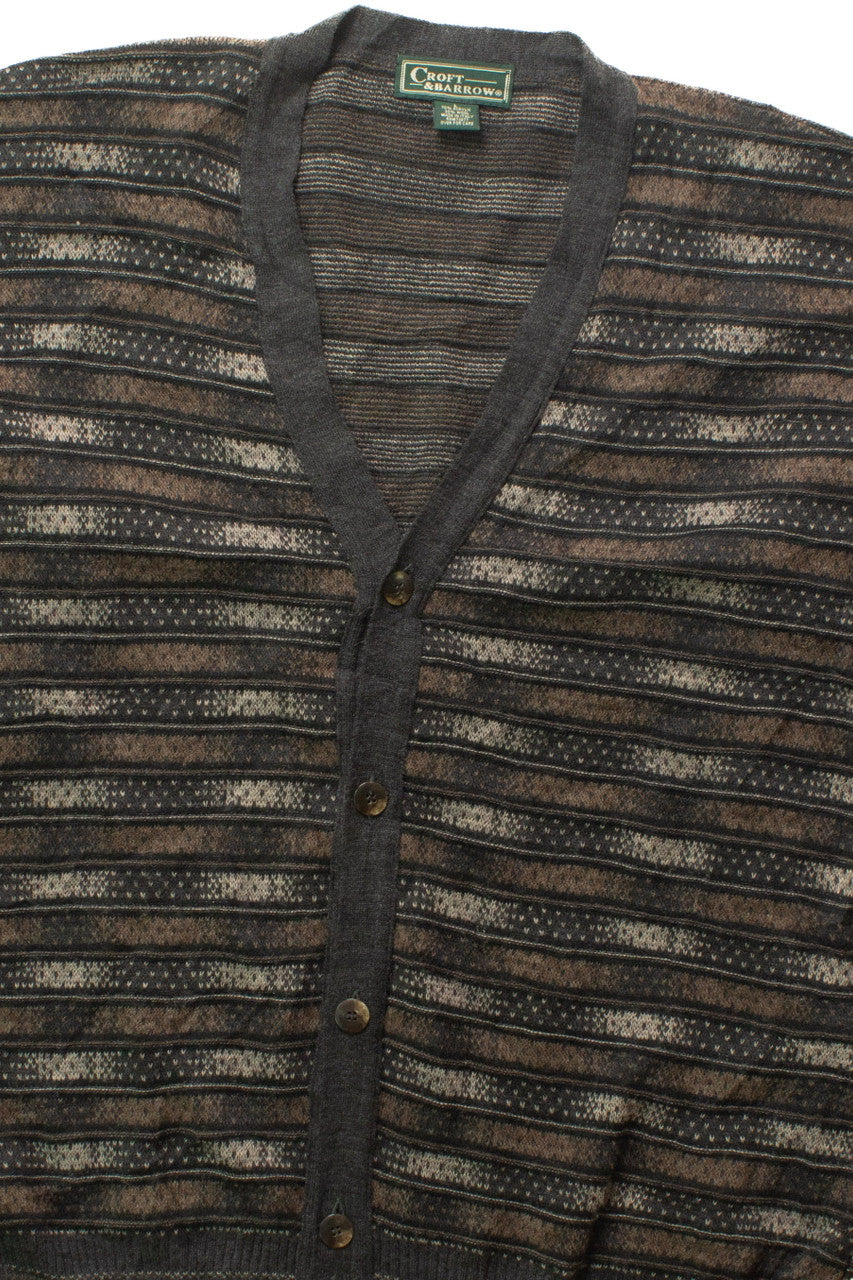 Vintage Croft & Barrow 80s Cardigan 4421