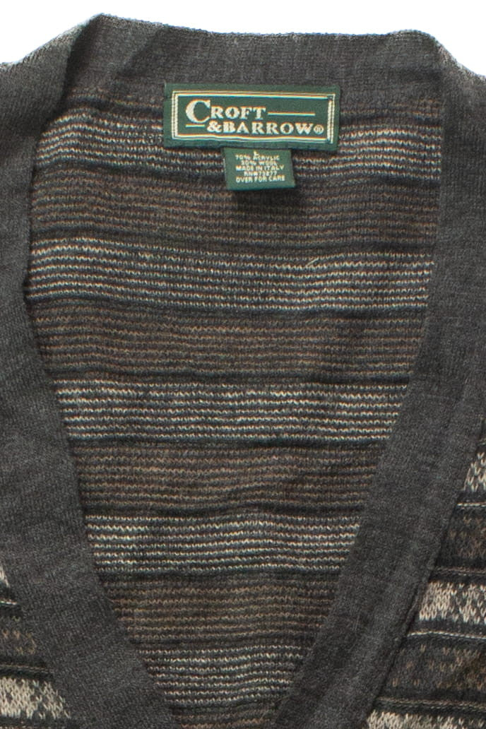 Vintage Croft & Barrow 80s Cardigan 4421