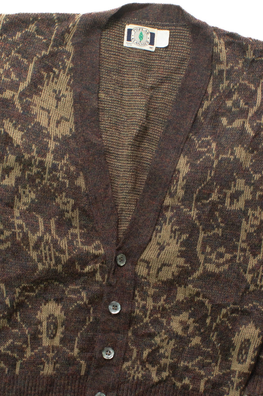 Vintage Poplar Classics 80s Cardigan 4426