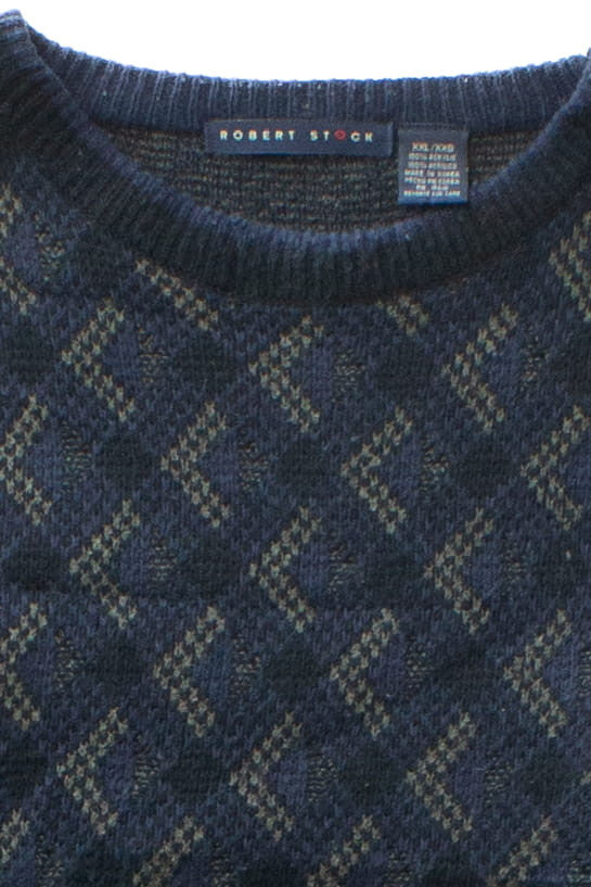 Vintage Robert Stock 80s Sweater 4437