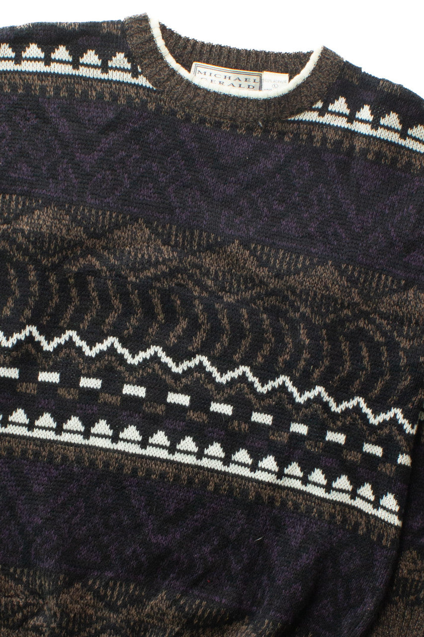 Vintage Michael Gerald 80s Sweater 4442