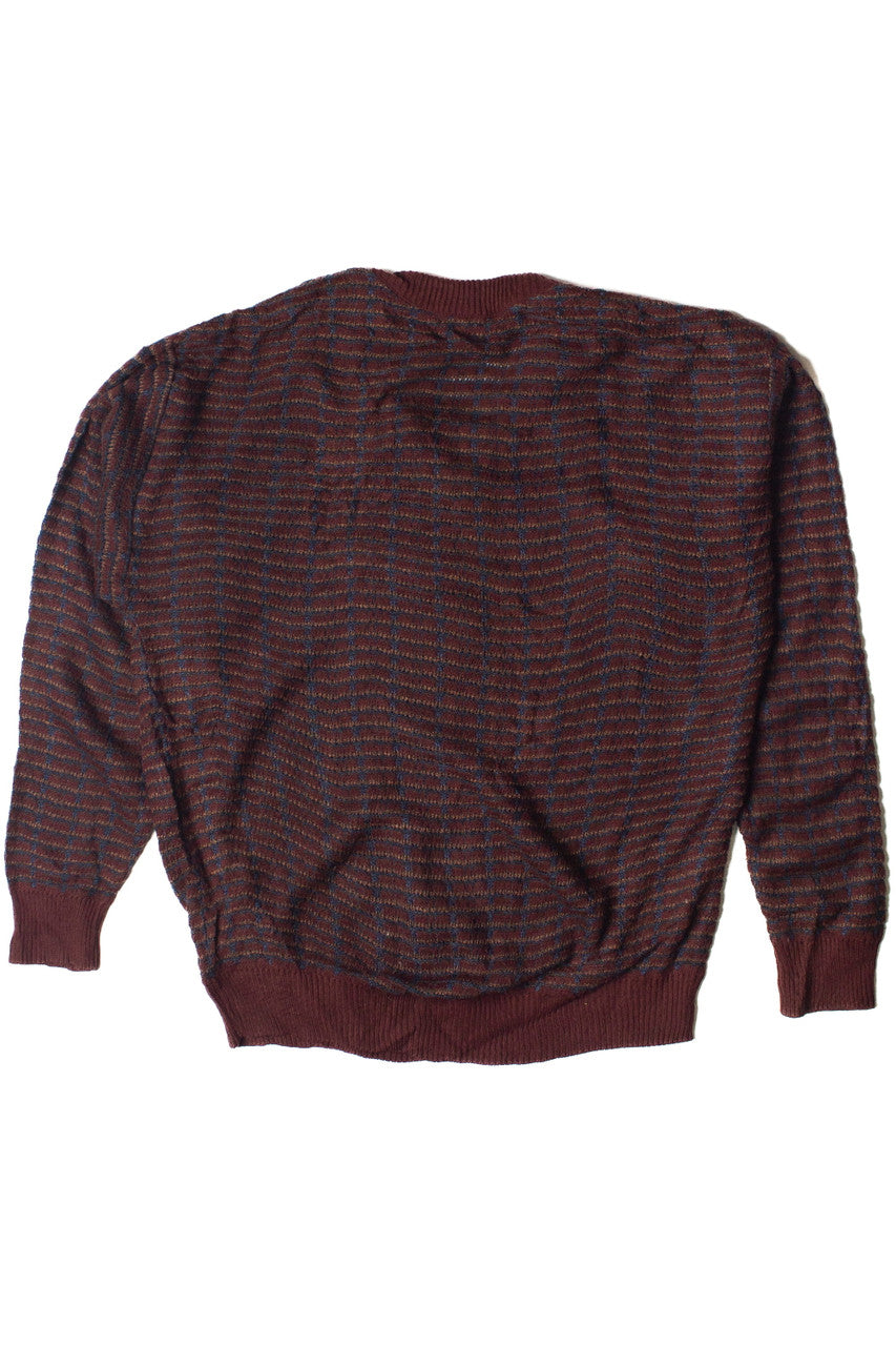 Vintage Dark Red Jantzen 80s Sweater