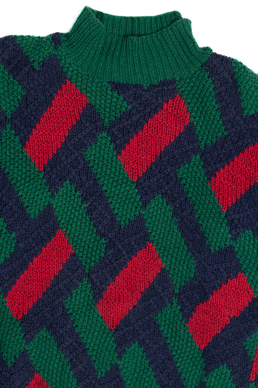 Vintage Hand Knit J. Christopher 80s Sweater