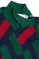 Vintage Hand Knit J. Christopher 80s Sweater