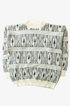 Vintage Black & White 80s Sweater (1980s)