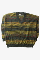Vintage Angelo Litrico V-Neck 80s Sweater (1980s)