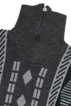 Vintage Tennis Quarter-Zip 80s Sweater