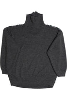 Vintage Tennis Quarter-Zip 80s Sweater