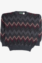 Vintage Argyle Marc Lewis 80s Sweater