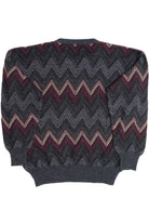 Vintage Argyle Marc Lewis 80s Sweater
