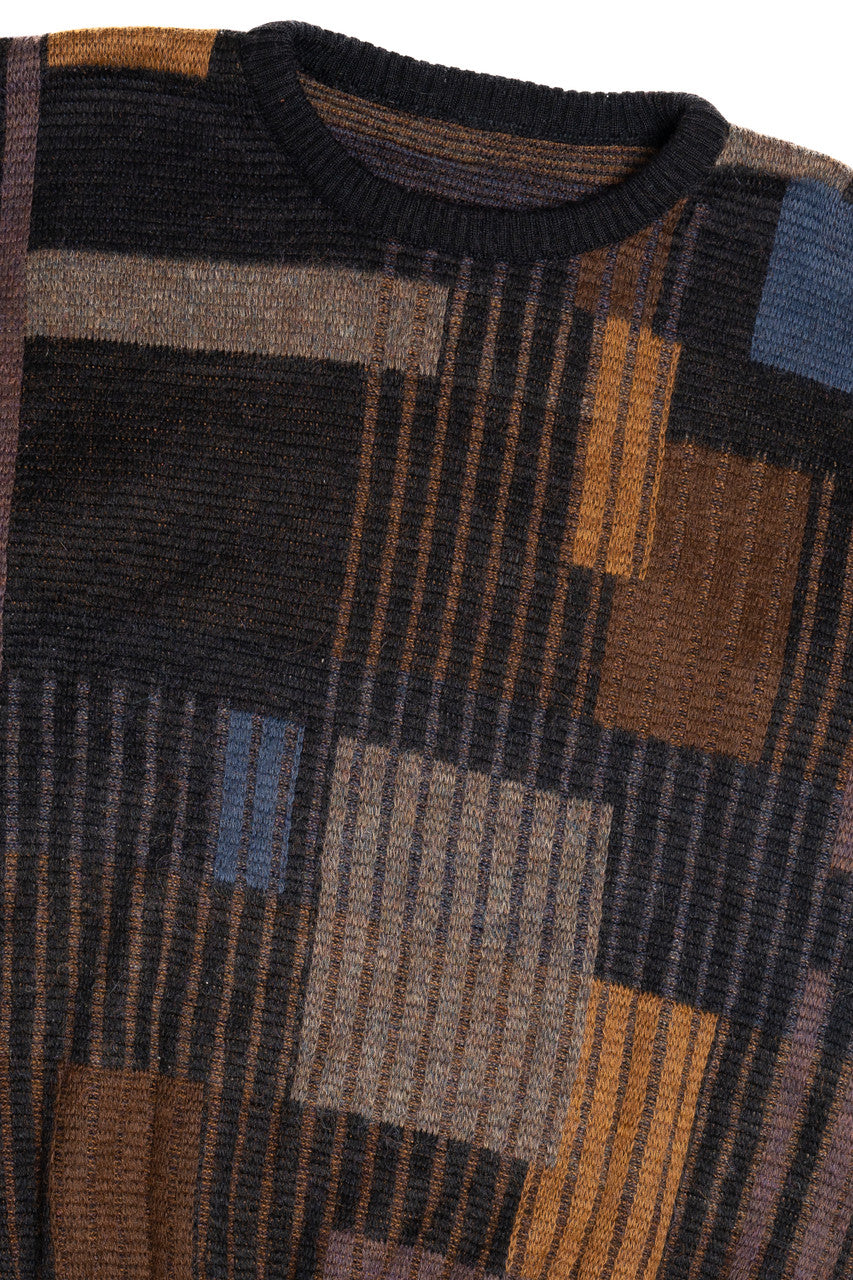 Vintage Geometric 80s Sweater 4543