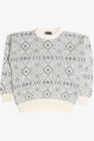 Vintage Geometric St. Michael 80s Sweater 4546
