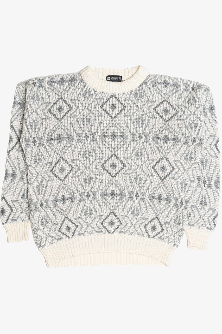 Vintage Geometric St. Michael 80s Sweater 4546