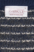 Vintage Gabicci Golf Embroidered Knit 80s Sweater