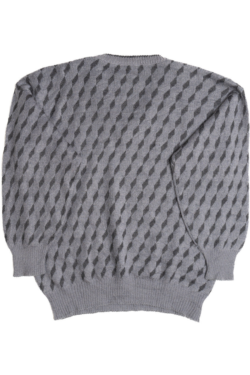 Vintage Sidney International V-Neck 80s Sweater