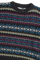 Vintage Geometric Striped 80s Sweater 4558
