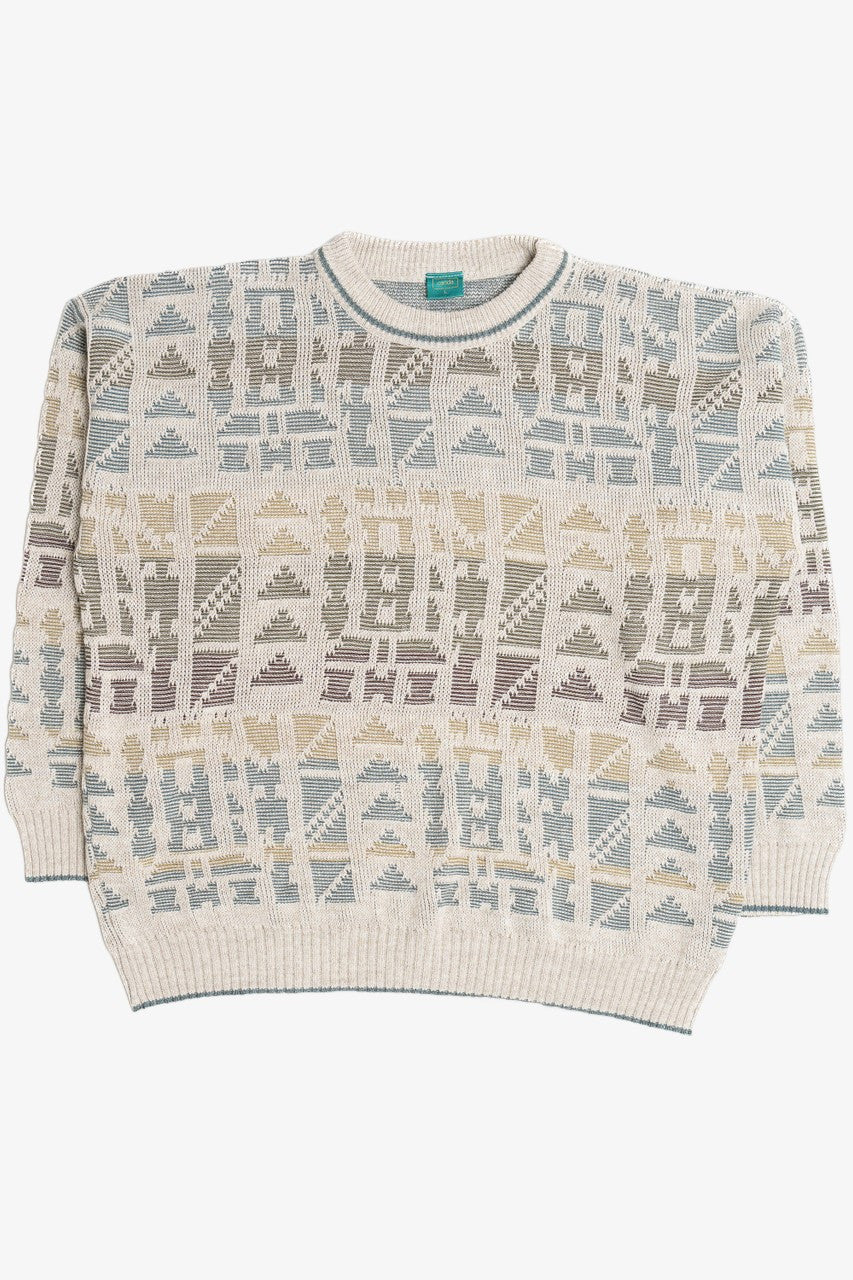 Vintage Canda Earth Tones 80s Sweater