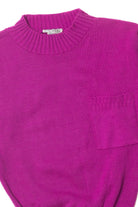 Purple Jet Set Sweaters 80s Sweater