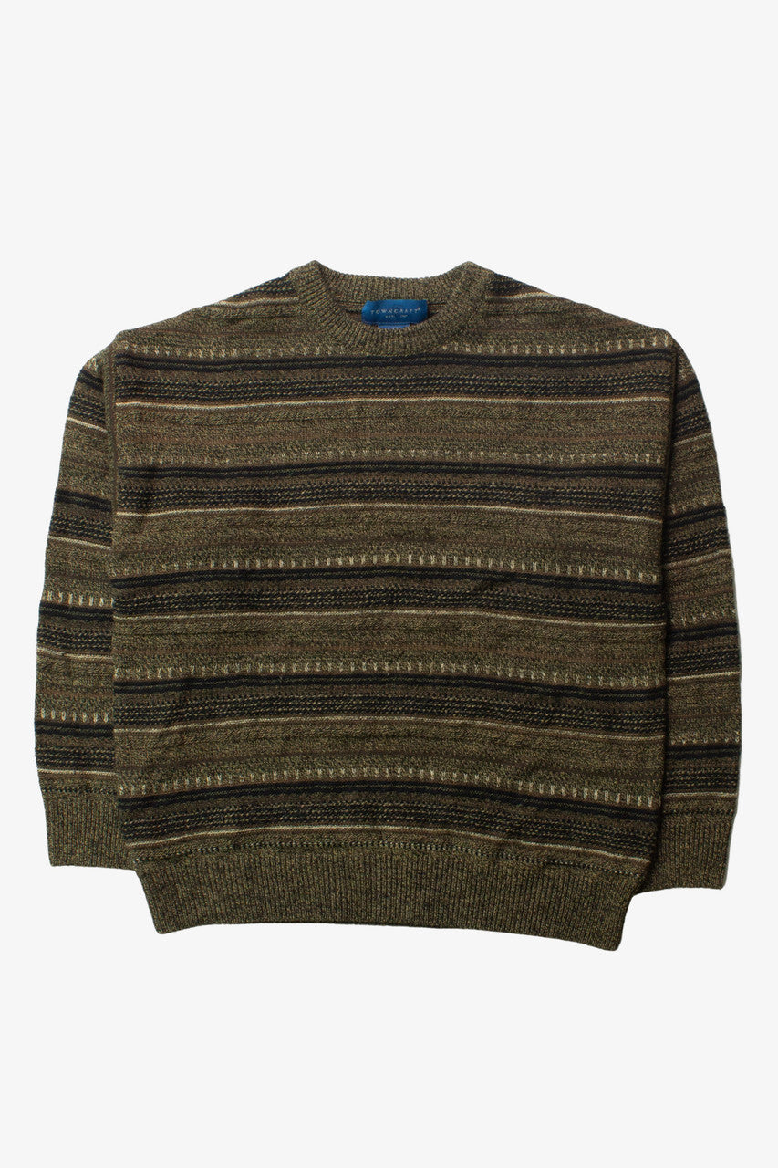 Vintage Brown Towncraft 80s Sweater (1990s)