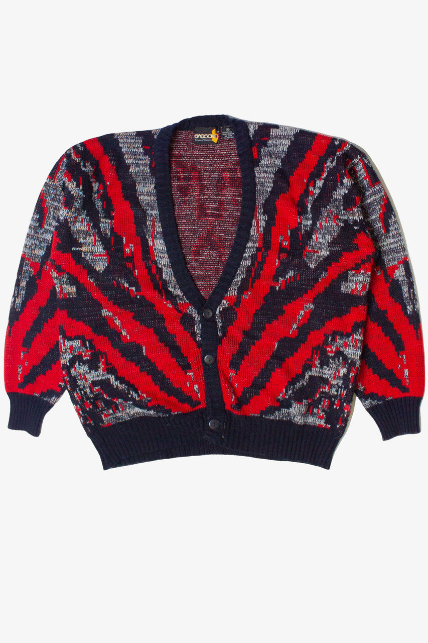 Vintage SASSON Cardigan 80s Sweater