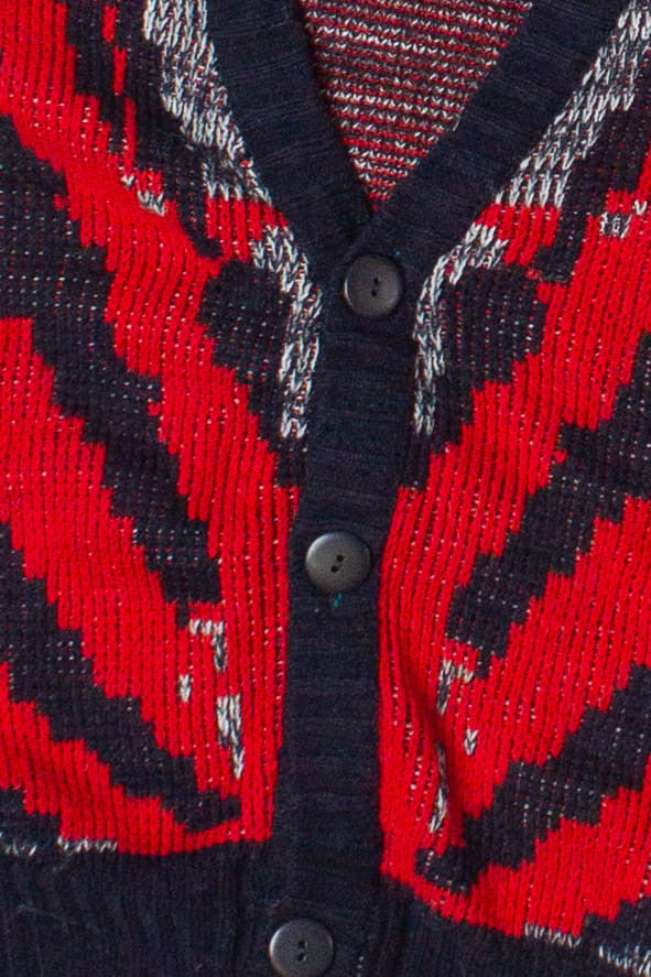 Vintage SASSON Cardigan 80s Sweater