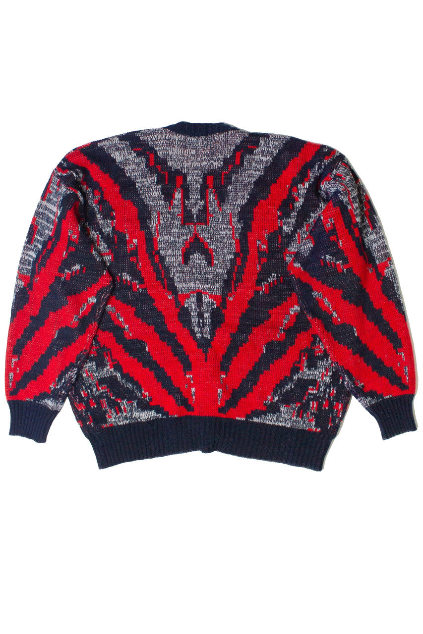 Vintage SASSON Cardigan 80s Sweater