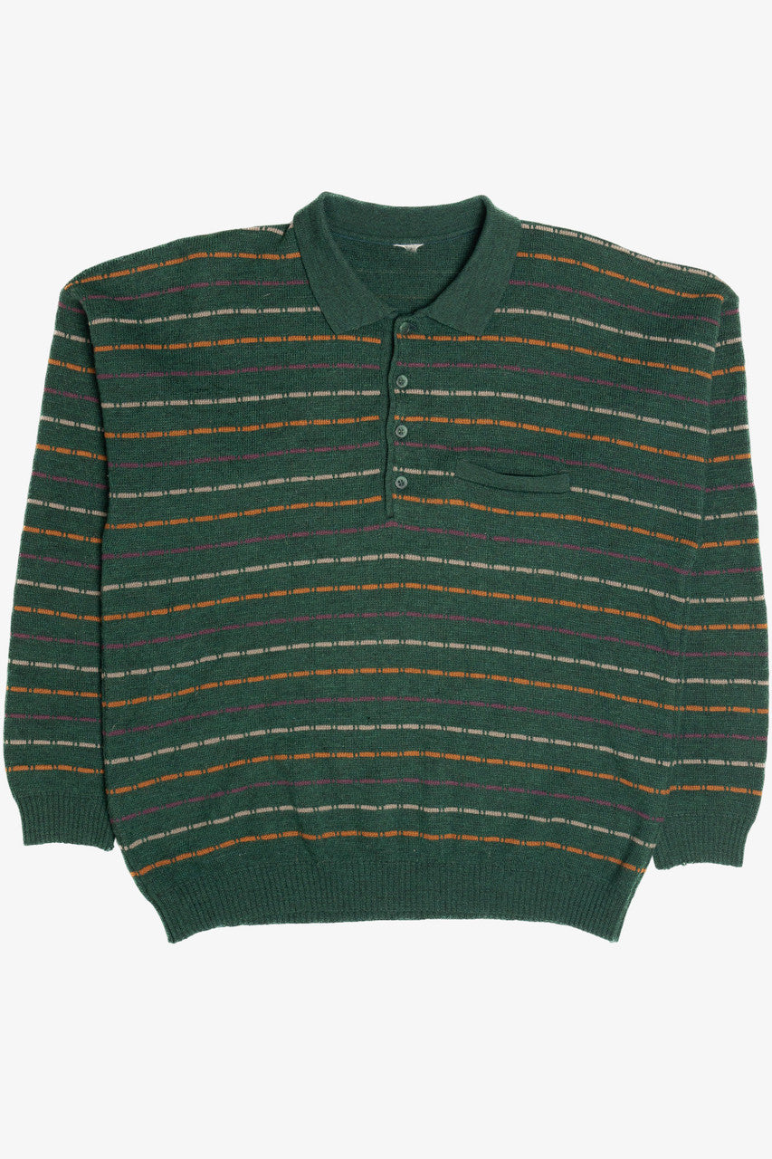 Vintage Striped Lightweight 80s Sweater (1980s)
