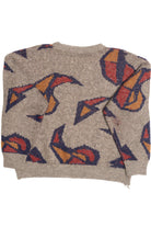 Vintage Graphic Paisley 80s Sweater (1980s)