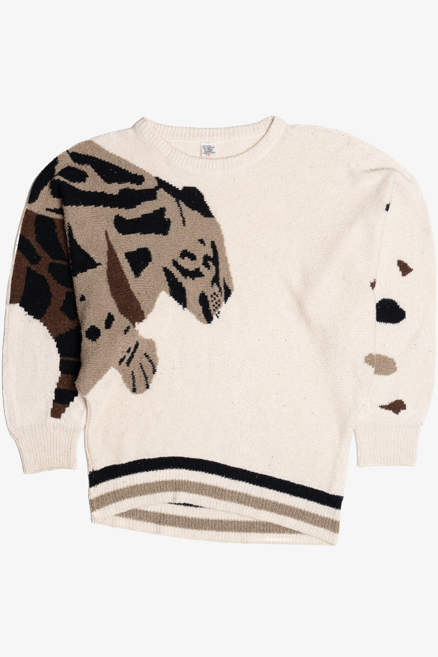 Vintage Jaguar Batwing 80s Sweater (1980s)
