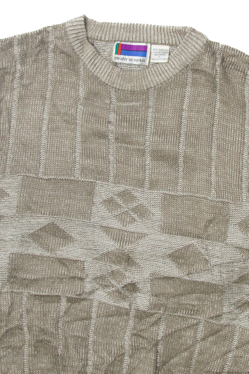 Vintage  Sweater Graphics 80s Sweater