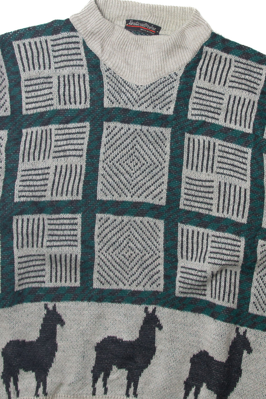 Vintage  Santacaterina Italian 80s Sweater