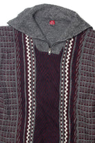 Vintage  Q.T Collection Quarter Zip 80s Sweater
