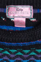 Vintage Concrete Mix 80s Sweater (1980s)
