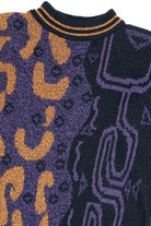Vintage City Streets Abstract 80s Sweater (1980s)