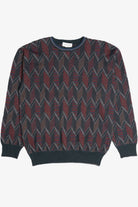 Vintage Tricots St. Raphael Zig Zag 80s Sweater (1980s)