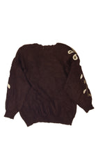 Vintage  Fashion Wear Embroidered 80s Sweater